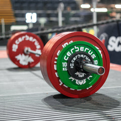 CERBERUS Dischi Powerlifting da Competizione Calibrati