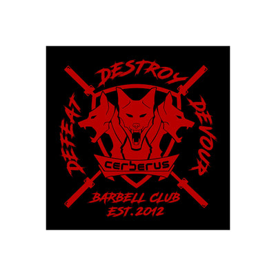 Cerberus BARBELL CLUB Banner